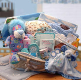 baby gift basket, new baby gift, new baby basket, baby basket, newborn baby gift