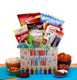 birthday gift basket, birthday basket, happy birthday basket