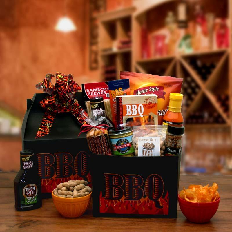 Barbecue Gift Basket, gourmet gift basket, gourmet food basket, food basket, gourmet food gift