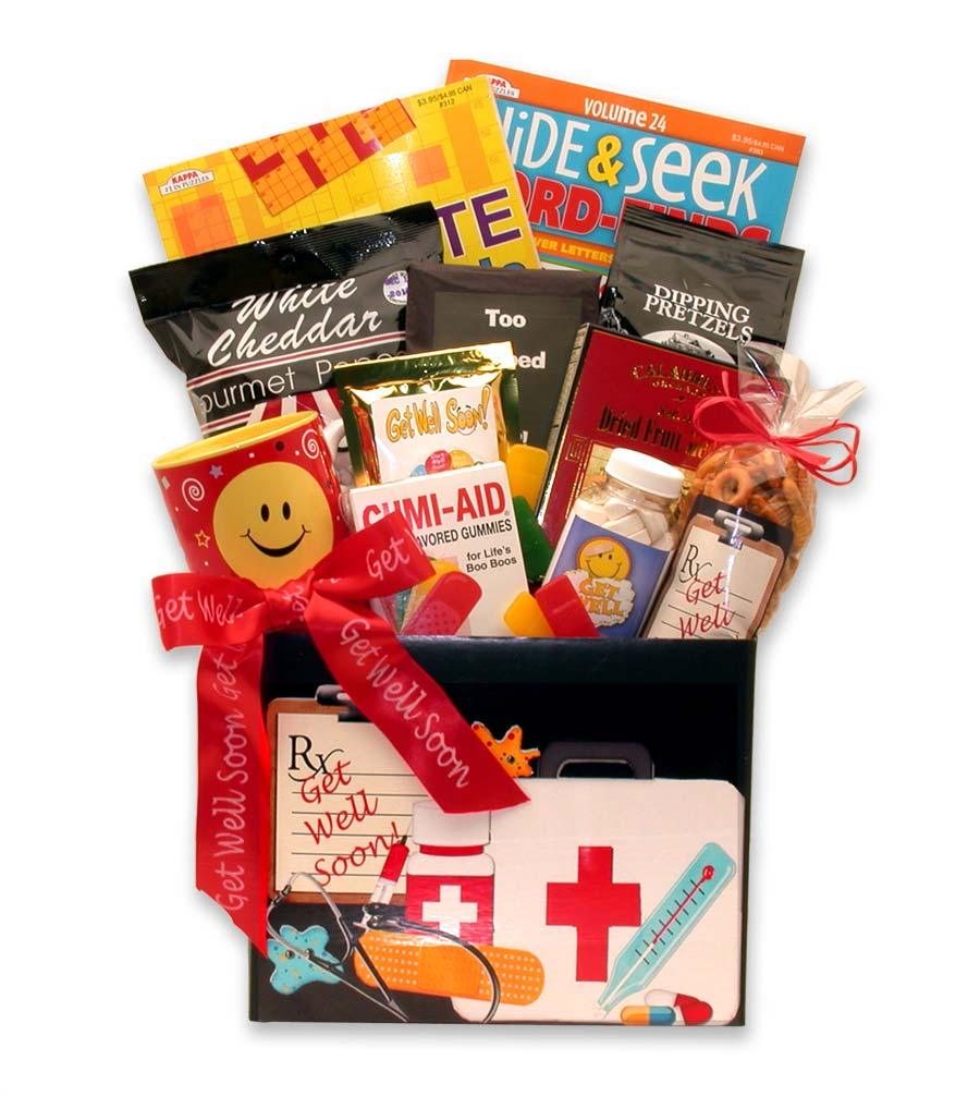get well gift, get well basket, get well gift basket, feel better gift