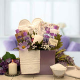 gift for her, spa gift basket, pamper gift basket, spa basket