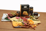 meat and cheese board, meat and cheese gift, sausage and cheese gift