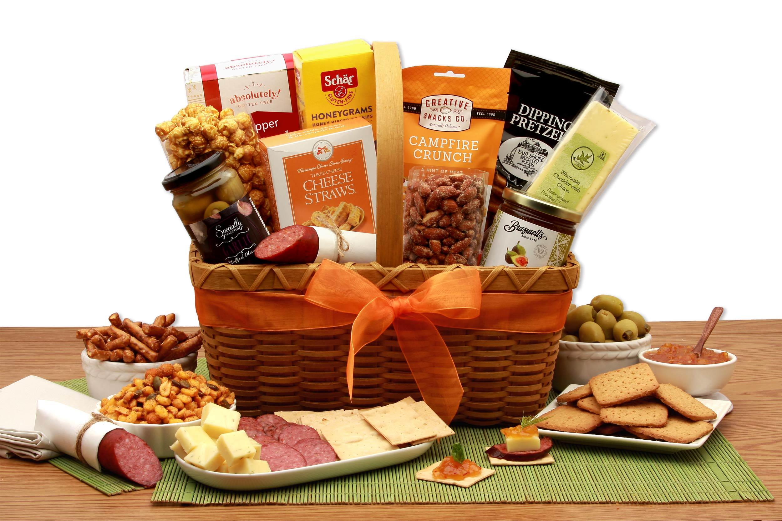 gourmet gift basket, gourmet food basket, food basket, gourmet food gift
