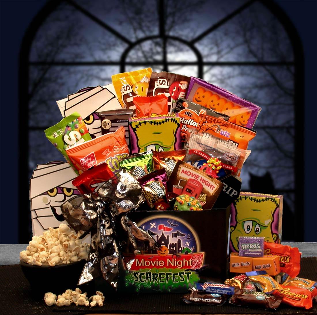 Halloween candy care package, Halloween gift basket, Halloween baskets, Childs Halloween gift, Childs Halloween basket, kids Halloween basket, kids Halloween gift