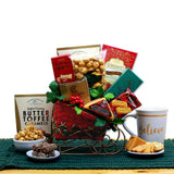 Christmas gift baskets, Christmas basket, holiday baskets, holiday gift baskets