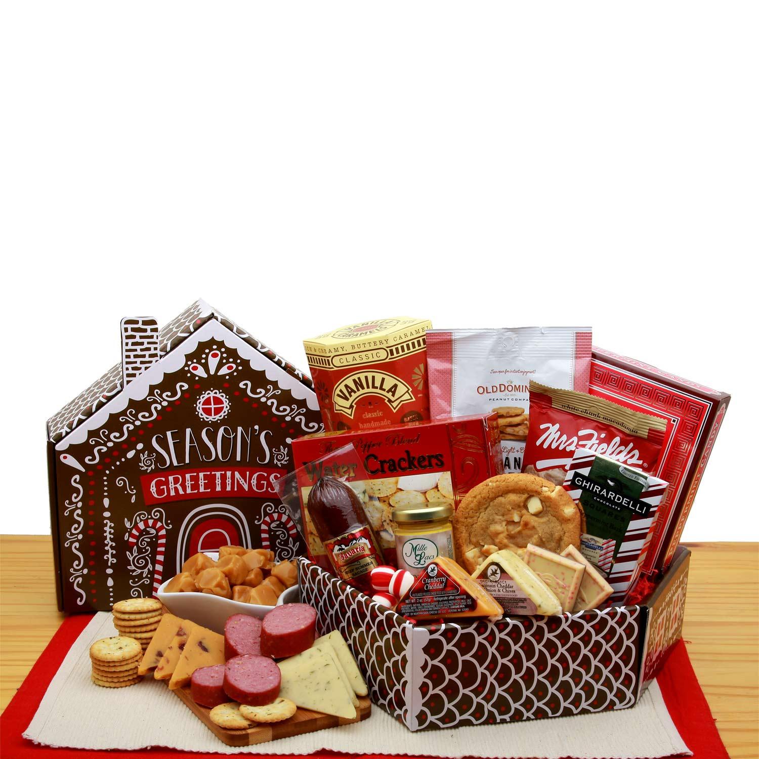 Christmas gift baskets, Christmas basket, holiday baskets, holiday gift baskets