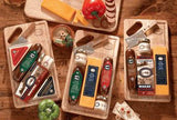 meat and cheese board, meat and cheese gift, sausage and cheese gift