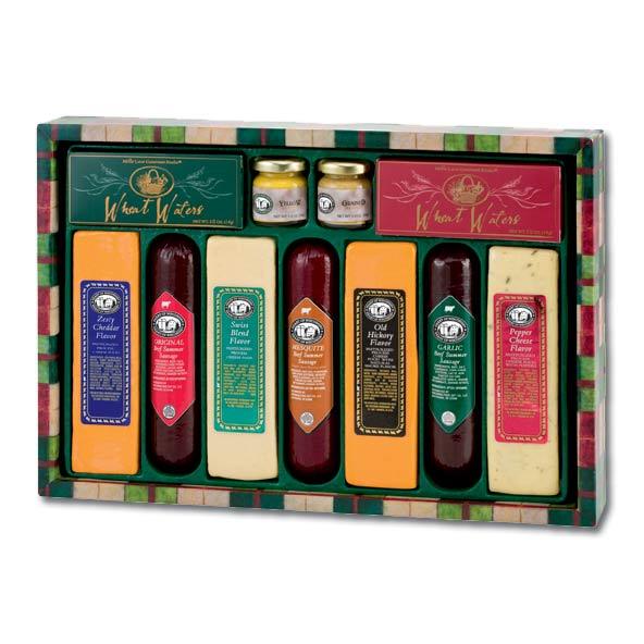 meat and cheese gift