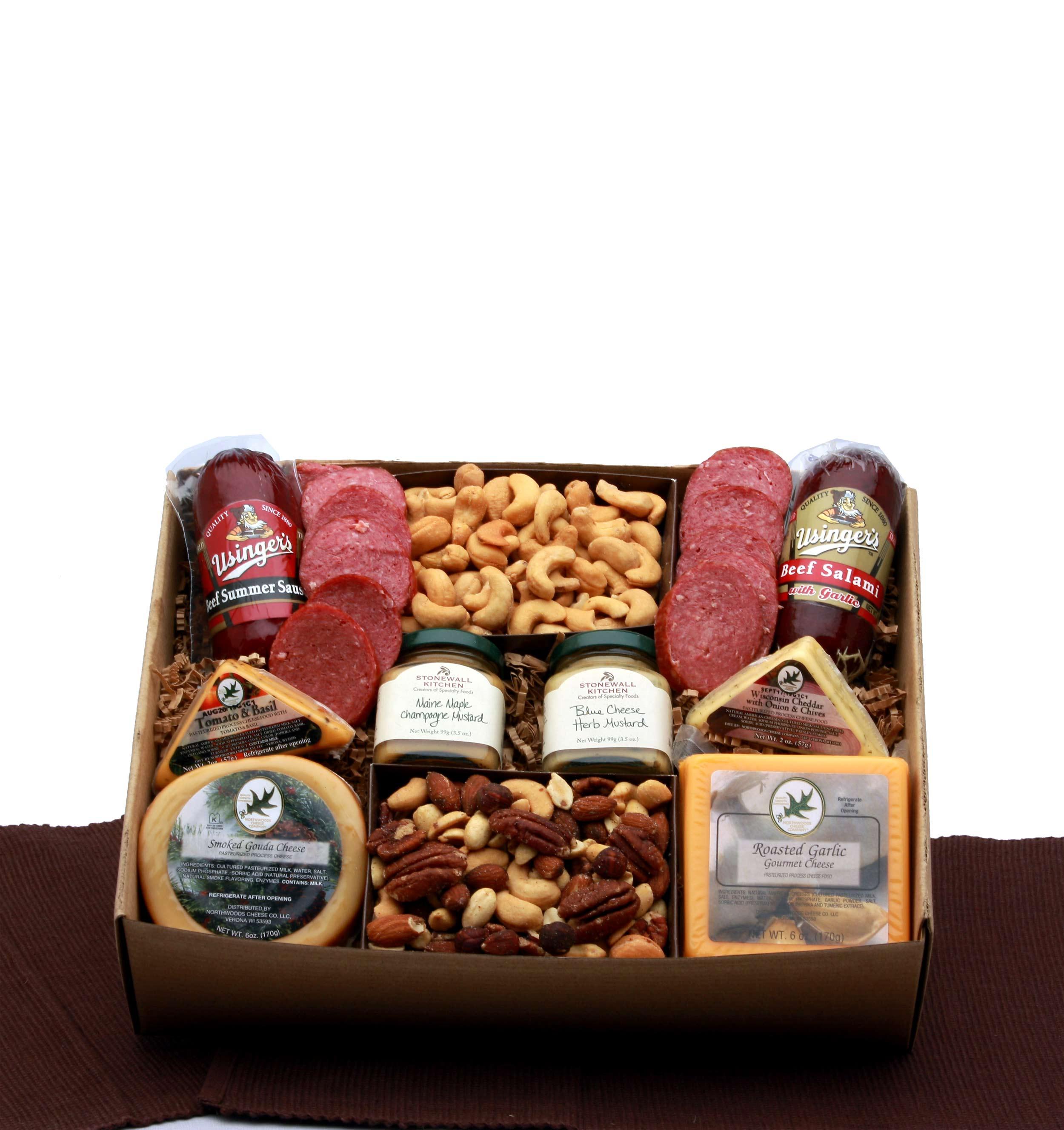 meat and cheese gift
