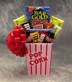 snack basket, junk food basket, snack gift basket, food basket, snack gift