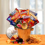 care package, snack gift basket, food gift basket