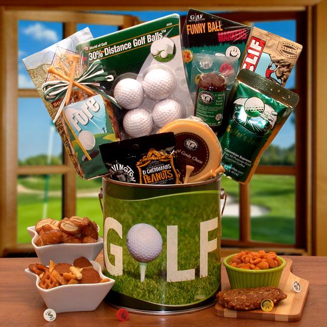 Golf gift, golf gift basket, sports gift,gift for him, gift for dad, father's day gift