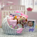 baby gift basket, new baby gift, new baby basket, baby basket, newborn baby gift