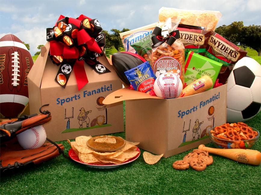 care package, gift for him, sports gift