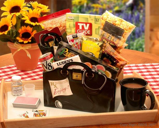 get well gift, get well basket, get well gift basket, feel better gift
