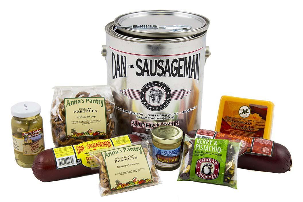 meat and cheese board, meat and cheese gift, sausage and cheese gift