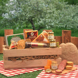 snack basket, junk food basket, snack gift basket, food basket, snack gift, meat and cheese gift