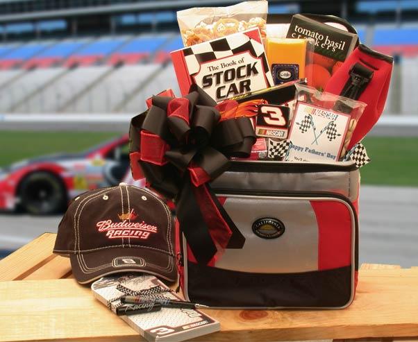 Nascar gift, racing gift, sports gift basket, sport basket, sports gift, gift for him, gift for man, mans gift basket, men's gift basket