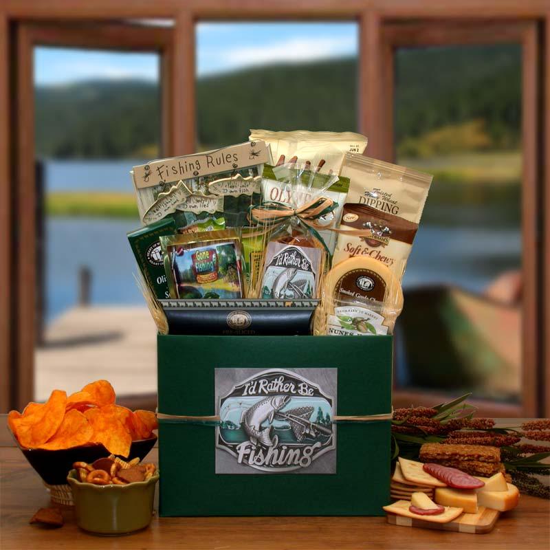 fishing gift, fishing gift basket, fishing gift for man, fishing gift basket