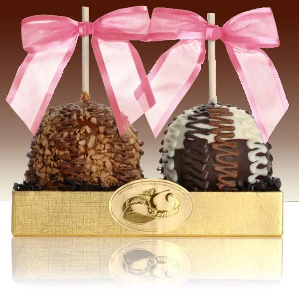 Valentines chocolates, valentine apple, gourmet apple, chocolate apple